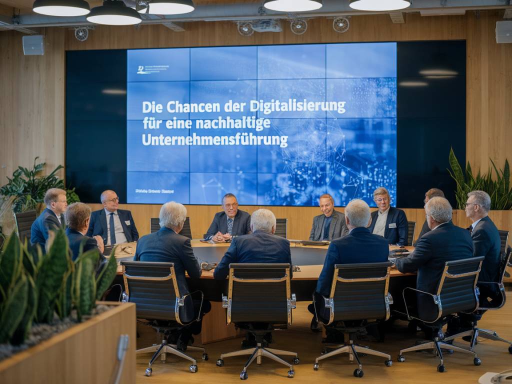 « Die Chancen der Digitalisierung für eine nachhaltige Unternehmensführung »